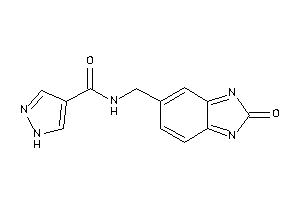 Image of N-[(2-ketobenzimidazol-5-yl)methyl]-1H-pyrazole-4-carboxamide