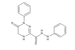 6-keto-N',1-diphenyl-4,5-dihydro-1,2,4-triazine-3-carbohydrazide