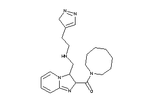 Azocan-1-yl-[3-[[2-(3H-pyrazol-4-yl)ethylamino]methyl]-2,3-dihydroimidazo[1,2-a]pyridin-2-yl]methanone
