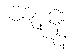 (3-phenyl-1H-pyrazol-4-yl)methyl-(4,5,6,7-tetrahydro-3H-indazol-3-ylmethyl)amine