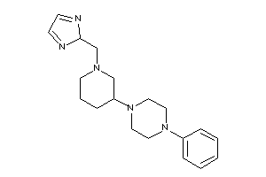 1-[1-(2H-imidazol-2-ylmethyl)-3-piperidyl]-4-phenyl-piperazine