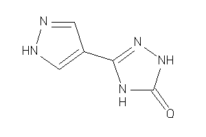 3-(1H-pyrazol-4-yl)-1,4-dihydro-1,2,4-triazol-5-one