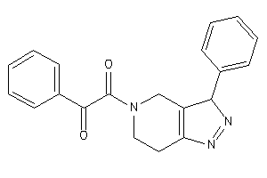 Image of 1-phenyl-2-(3-phenyl-3,4,6,7-tetrahydropyrazolo[4,3-c]pyridin-5-yl)ethane-1,2-dione