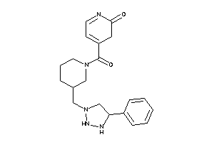 4-[3-[(4-phenyltriazolidin-1-yl)methyl]piperidine-1-carbonyl]-3H-pyridin-2-one