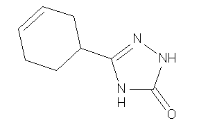 Image of 3-cyclohex-3-en-1-yl-1,4-dihydro-1,2,4-triazol-5-one