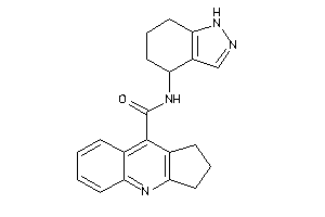N-(4,5,6,7-tetrahydro-1H-indazol-4-yl)-2,3-dihydro-1H-cyclopenta[b]quinoline-9-carboxamide