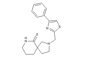 2-[(4-phenylthiazol-2-yl)methyl]-2,9-diazaspiro[4.5]decan-10-one