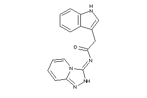 2-(1H-indol-3-yl)-N-(2H-[1,2,4]triazolo[4,3-a]pyridin-3-ylidene)acetamide