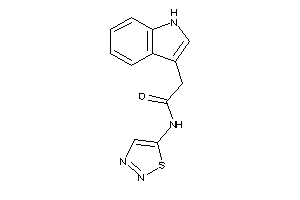 Image of 2-(1H-indol-3-yl)-N-(thiadiazol-5-yl)acetamide