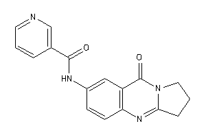 N-(9-keto-2,3-dihydro-1H-pyrrolo[2,1-b]quinazolin-7-yl)nicotinamide