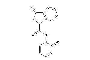3-keto-N-(2-keto-1-pyridyl)indane-1-carboxamide