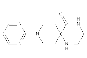 Image of 9-(2-pyrimidyl)-1,4,9-triazaspiro[5.5]undecan-5-one