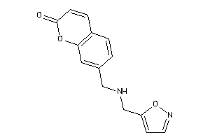 7-[(isoxazol-5-ylmethylamino)methyl]coumarin