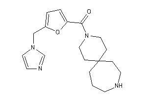 3,9-diazaspiro[5.6]dodecan-3-yl-[5-(imidazol-1-ylmethyl)-2-furyl]methanone