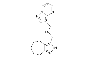 2,4,5,6,7,8-hexahydrocyclohepta[c]pyrazol-3-ylmethyl(pyrazolo[1,5-a]pyrimidin-3-ylmethyl)amine