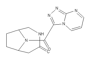 9-([1,2,4]triazolo[4,3-a]pyrimidine-3-carbonyl)-4,9-diazabicyclo[4.2.1]nonan-3-one