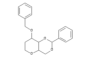 8-benzoxy-2-phenyl-4,4a,6,7,8,8a-hexahydropyrano[3,2-d][1,3]dioxine