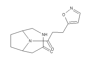 Image of 9-(3-isoxazol-5-ylpropanoyl)-4,9-diazabicyclo[4.2.1]nonan-3-one