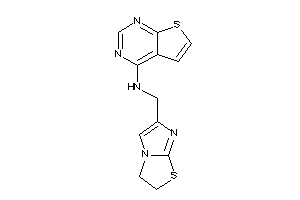 2,3-dihydroimidazo[2,1-b]thiazol-6-ylmethyl(thieno[2,3-d]pyrimidin-4-yl)amine