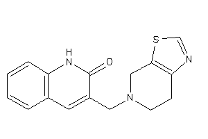3-(6,7-dihydro-4H-thiazolo[5,4-c]pyridin-5-ylmethyl)carbostyril