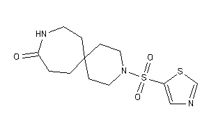 3-thiazol-5-ylsulfonyl-3,10-diazaspiro[5.6]dodecan-9-one