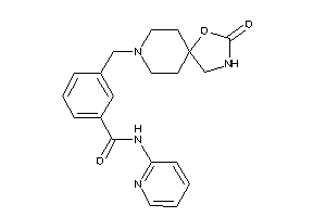 Image of 3-[(3-keto-4-oxa-2,8-diazaspiro[4.5]decan-8-yl)methyl]-N-(2-pyridyl)benzamide