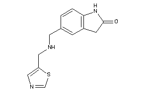 Image of 5-[(thiazol-5-ylmethylamino)methyl]oxindole