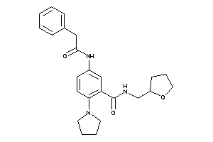 Image of 5-[(2-phenylacetyl)amino]-2-pyrrolidino-N-(tetrahydrofurfuryl)benzamide