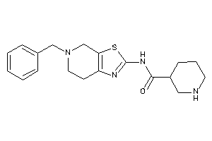 N-(5-benzyl-6,7-dihydro-4H-thiazolo[5,4-c]pyridin-2-yl)nipecotamide