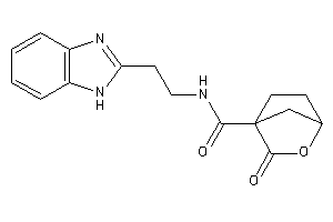 N-[2-(1H-benzimidazol-2-yl)ethyl]-6-keto-5-oxabicyclo[2.2.1]heptane-1-carboxamide