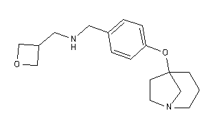 Image of [4-(1-azabicyclo[3.2.1]octan-5-yloxy)benzyl]-(oxetan-3-ylmethyl)amine