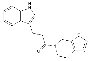 Image of 1-(6,7-dihydro-4H-thiazolo[5,4-c]pyridin-5-yl)-3-(1H-indol-3-yl)propan-1-one
