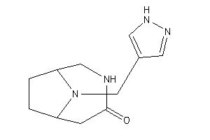 9-(1H-pyrazol-4-ylmethyl)-4,9-diazabicyclo[4.2.1]nonan-3-one