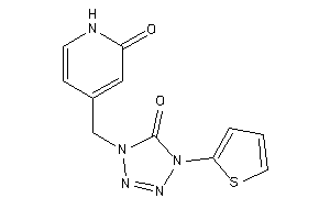 4-[[5-keto-4-(2-thienyl)tetrazol-1-yl]methyl]-2-pyridone