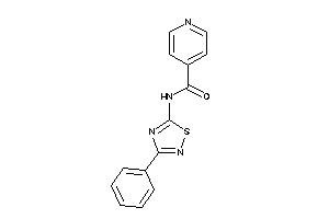 N-(3-phenyl-1,2,4-thiadiazol-5-yl)isonicotinamide