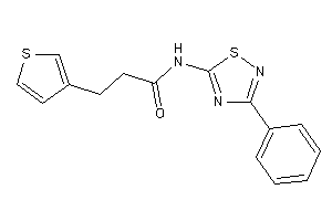 Image of N-(3-phenyl-1,2,4-thiadiazol-5-yl)-3-(3-thienyl)propionamide