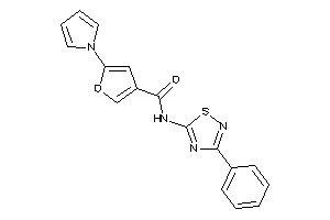 N-(3-phenyl-1,2,4-thiadiazol-5-yl)-5-pyrrol-1-yl-3-furamide