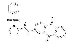Image of 1-besyl-N-(9,10-diketo-2-anthryl)pyrrolidine-2-carboxamide