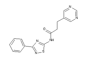 N-(3-phenyl-1,2,4-thiadiazol-5-yl)-3-(5-pyrimidyl)propionamide