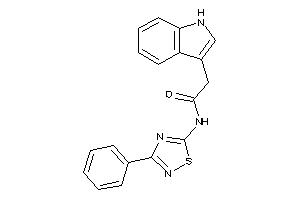 2-(1H-indol-3-yl)-N-(3-phenyl-1,2,4-thiadiazol-5-yl)acetamide