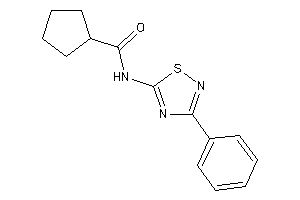 N-(3-phenyl-1,2,4-thiadiazol-5-yl)cyclopentanecarboxamide