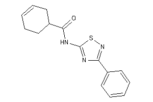 N-(3-phenyl-1,2,4-thiadiazol-5-yl)cyclohex-3-ene-1-carboxamide