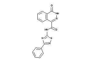 Image of 4-keto-N-(3-phenyl-1,2,4-thiadiazol-5-yl)-3H-phthalazine-1-carboxamide