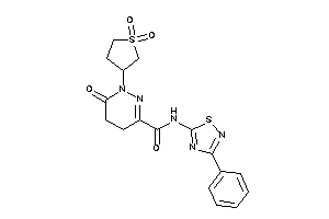 1-(1,1-diketothiolan-3-yl)-6-keto-N-(3-phenyl-1,2,4-thiadiazol-5-yl)-4,5-dihydropyridazine-3-carboxamide