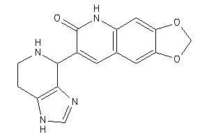 7-(4,5,6,7-tetrahydro-1H-imidazo[4,5-c]pyridin-4-yl)-5H-[1,3]dioxolo[4,5-g]quinolin-6-one