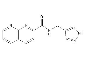 N-(1H-pyrazol-4-ylmethyl)-1,8-naphthyridine-2-carboxamide
