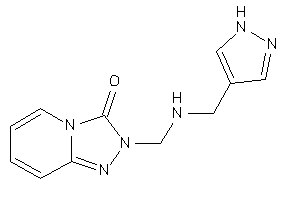 Image of 2-[(1H-pyrazol-4-ylmethylamino)methyl]-[1,2,4]triazolo[4,3-a]pyridin-3-one