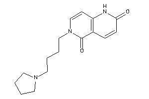 6-(4-pyrrolidinobutyl)-1H-1,6-naphthyridine-2,5-quinone