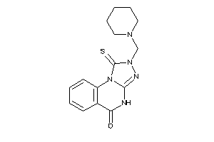 2-(piperidinomethyl)-1-thioxo-4H-[1,2,4]triazolo[4,3-a]quinazolin-5-one