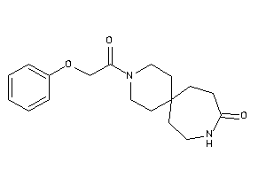 Image of 3-(2-phenoxyacetyl)-3,10-diazaspiro[5.6]dodecan-9-one